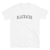 Blackacre alma mater law school logo tshirt white