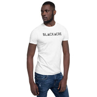 Blackacre law unisex block logo shirt white