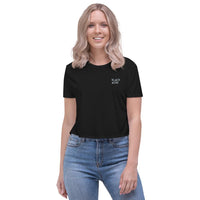 Loose Fit Black Embroidered Blackacre T-shirt